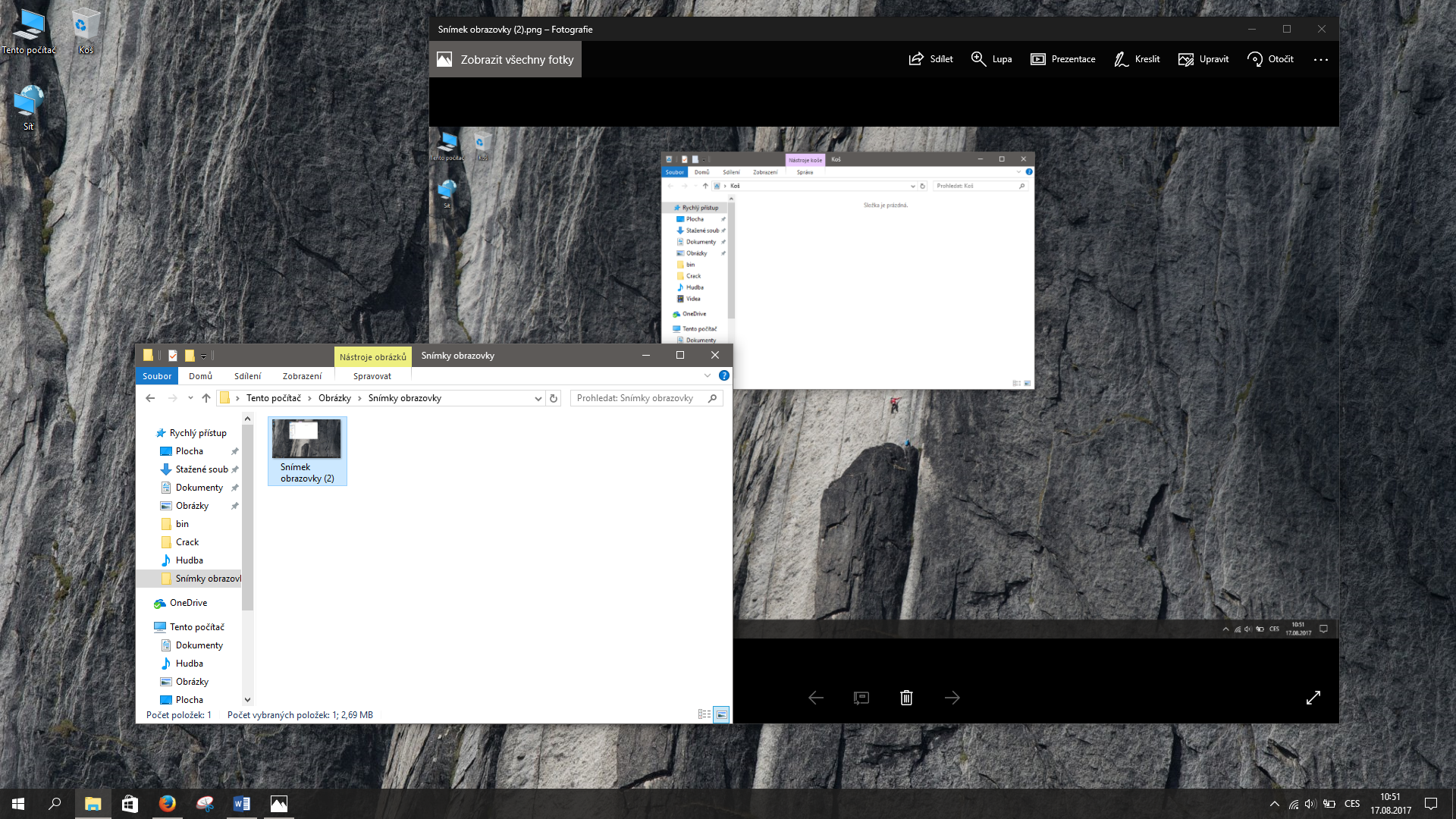 screenshot ve windows 10