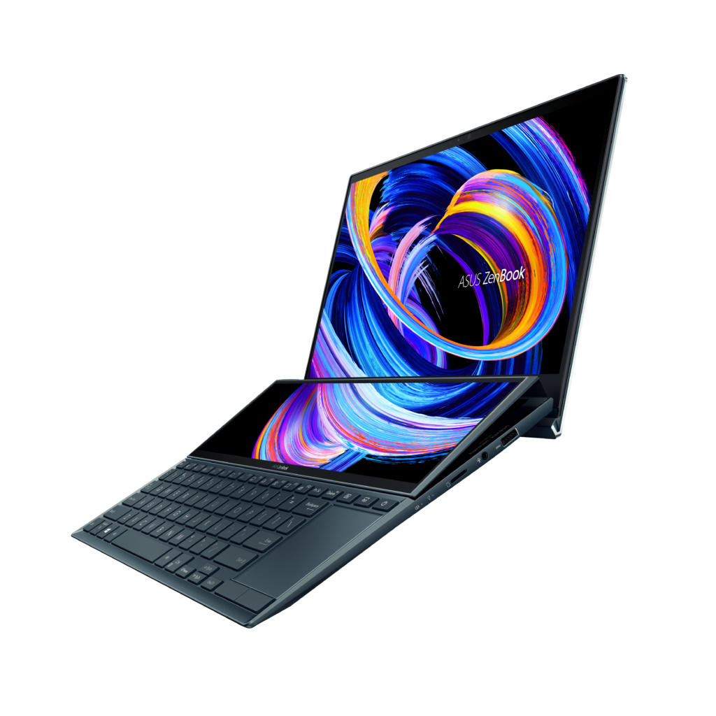 ZenBook Pro Duo UX482_Product photo_Tilting Design